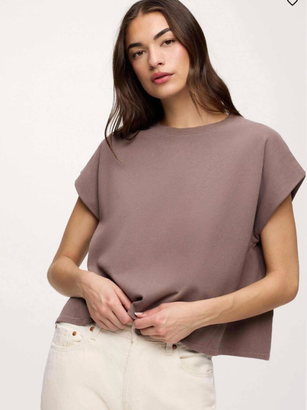 nuuds Swing Muscle Tee, Size: M, Color: Coca